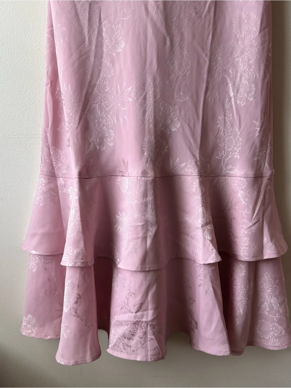Bohme Mateo Floral Maxi Dress in Pink Small NWT